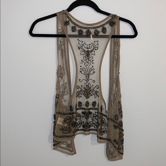 Free People beaded vest - Picture 2 of 4